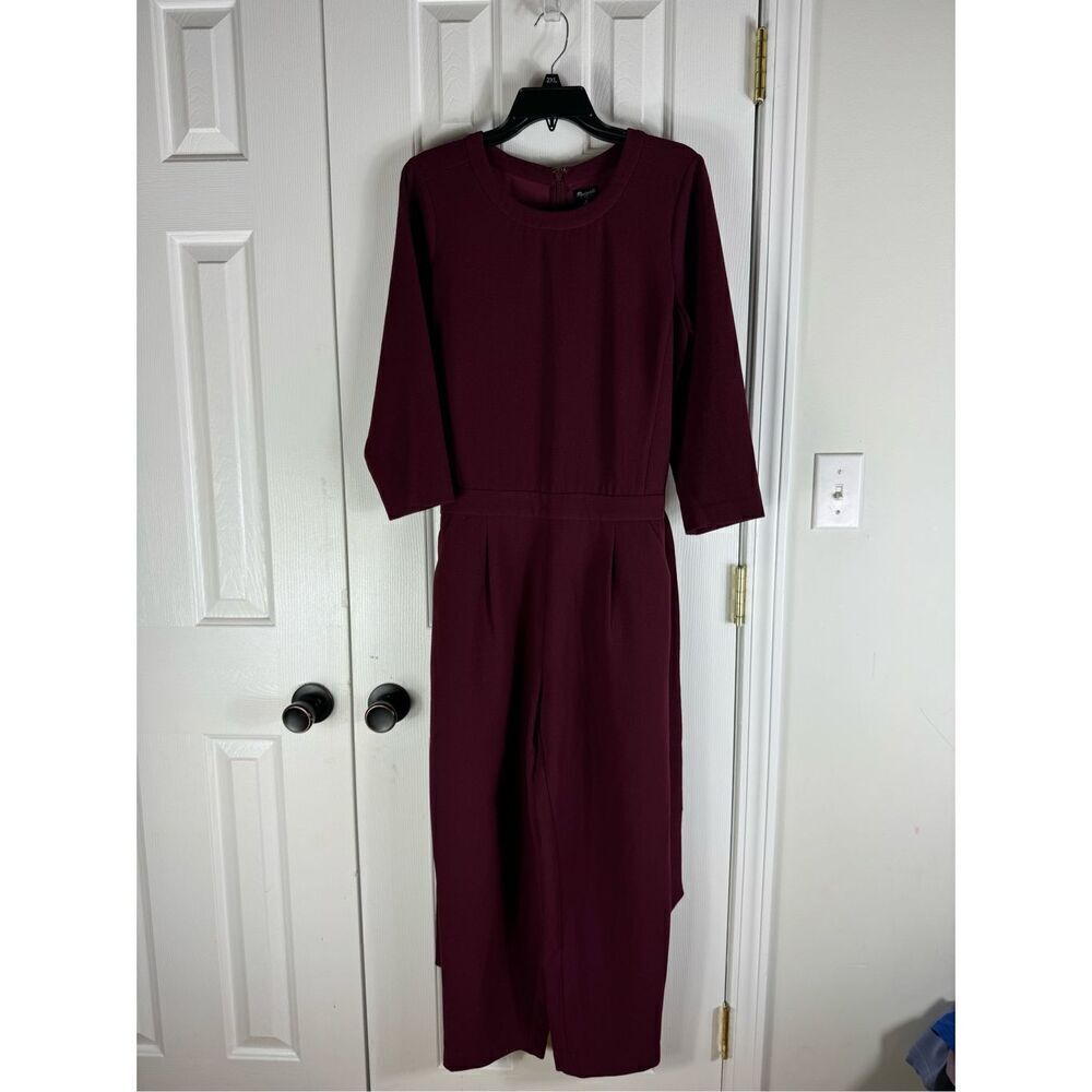 Madewell Womens Burgundy Pantsuit Size 6